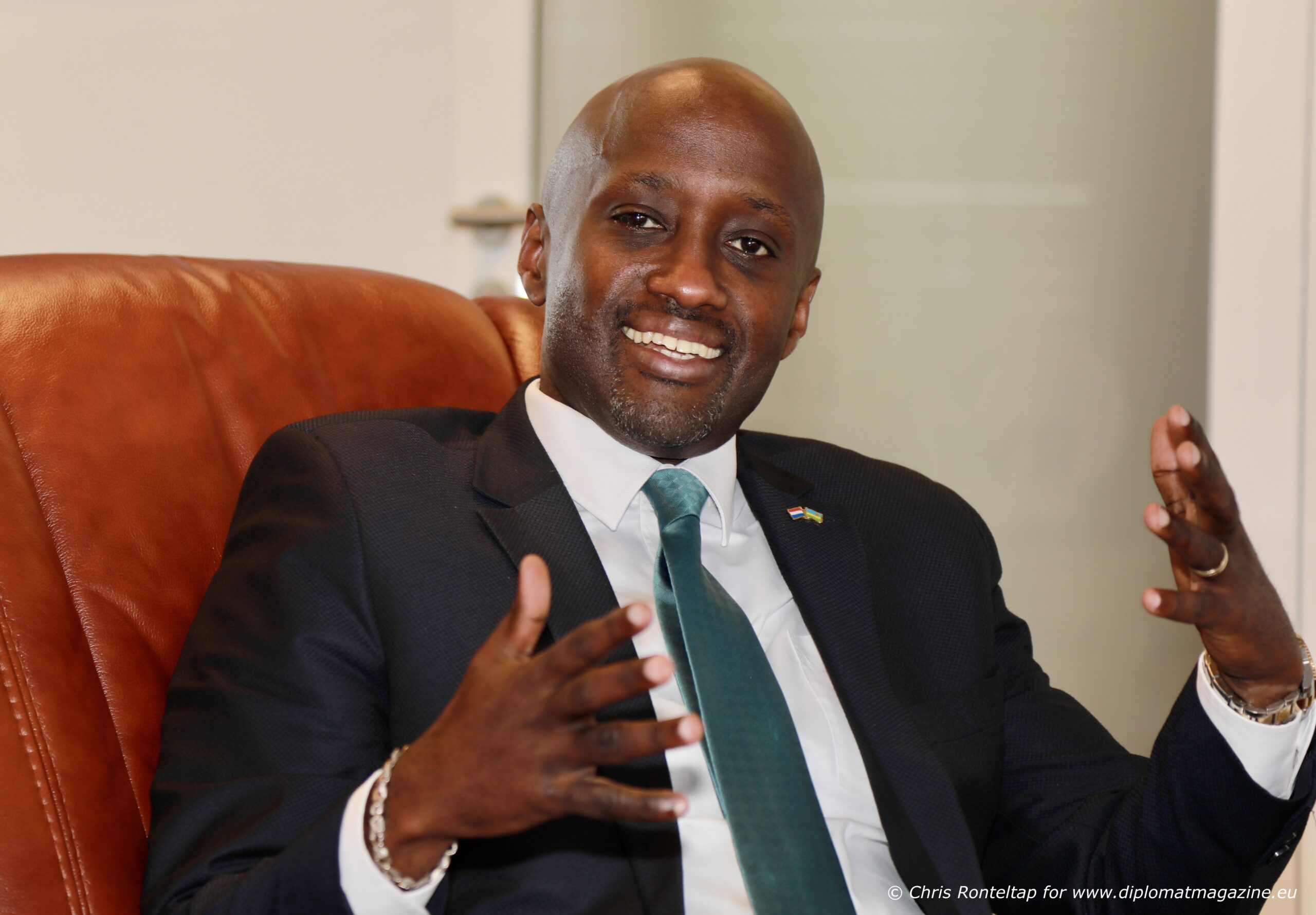 Le ministre rwandais des Affaires étrangères Olivier Nduhungirehe