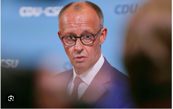 Le chancelier allemand Friedrich Merz