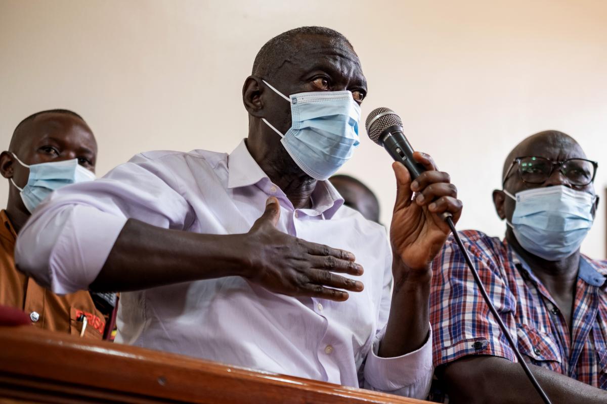 L'opposant Kizza Besigye
