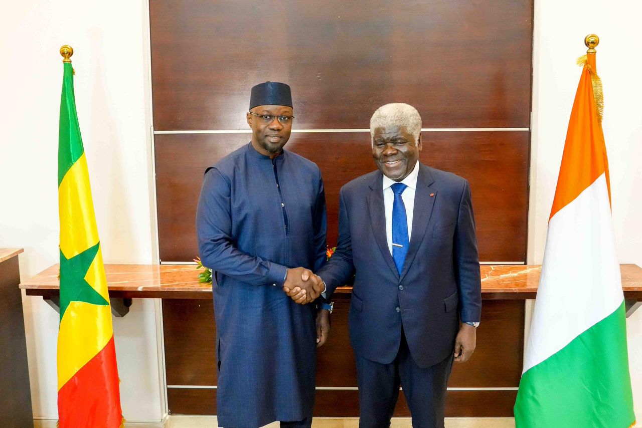 Ousmane Sonko et Robert Beugré Mambé