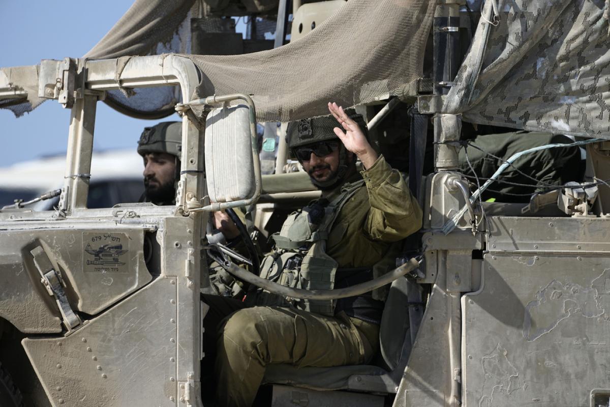 Photo d'illustration avec deux soldats sionistes