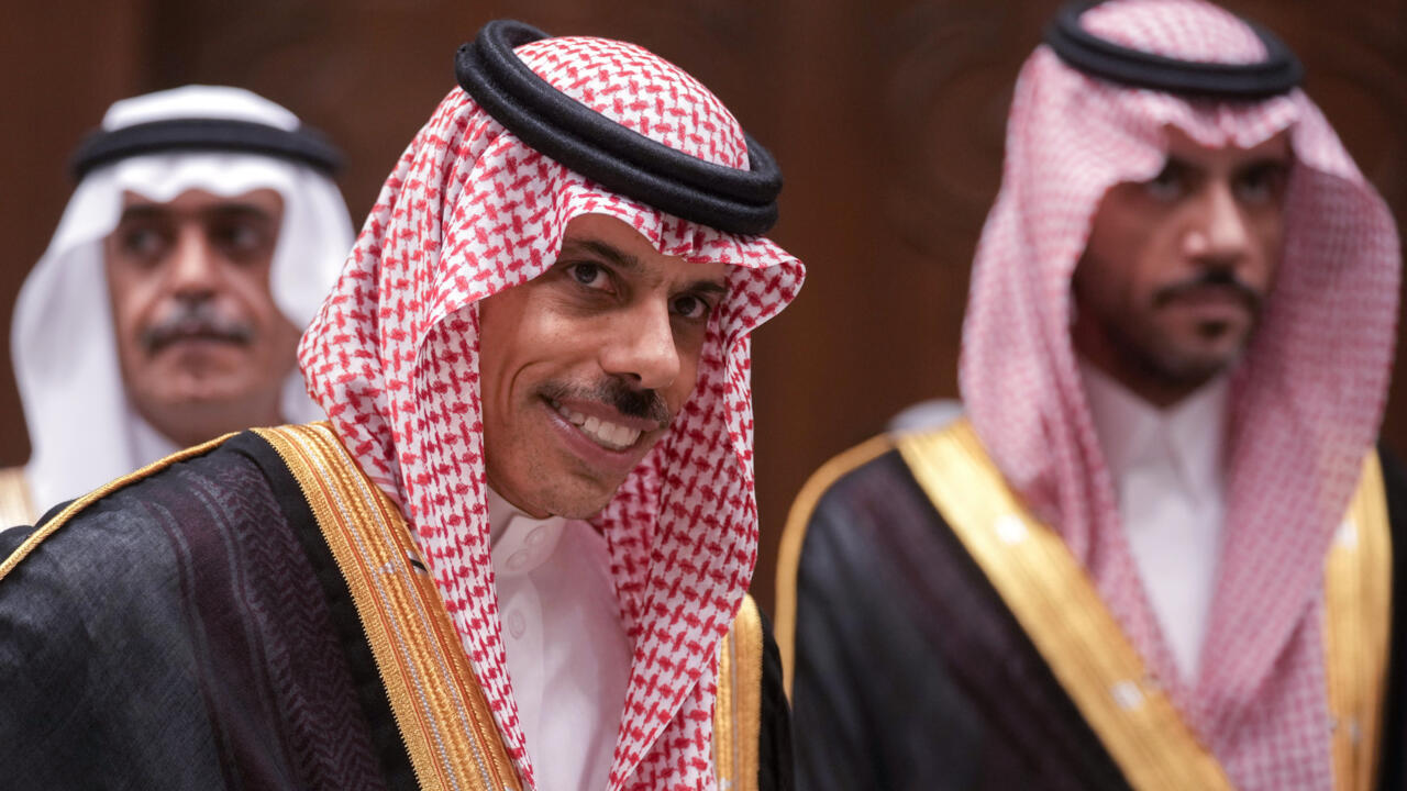 Le prince Faisal bin Farhan, ministre saoudien des Affaires étrangères