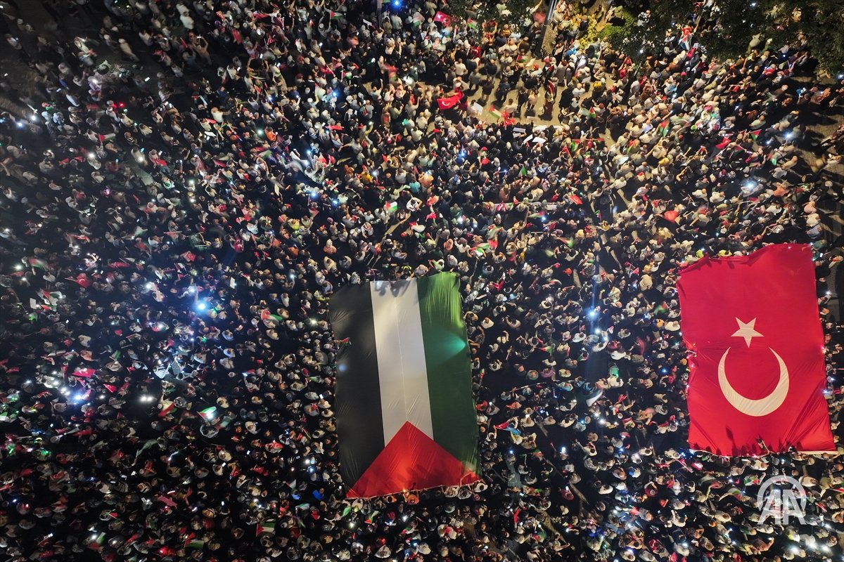 Istanbul : foule immense pour la marche de l’Espoir pour Gaza