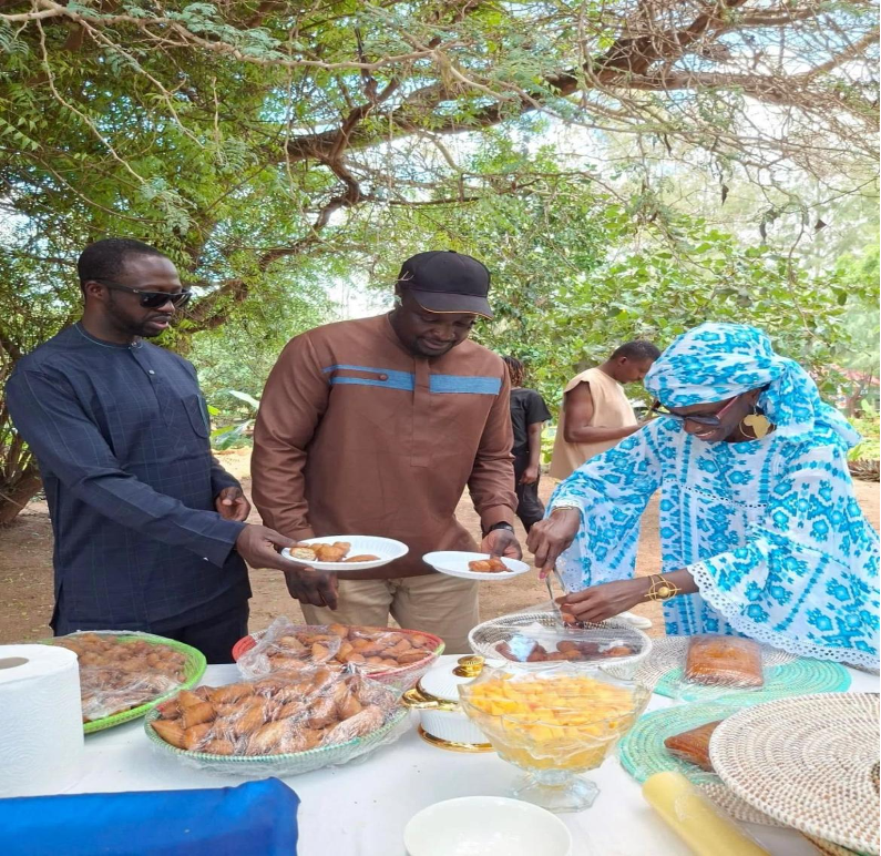 Une vue de la "Méga Brunch africaine" tenue au Sénégal.