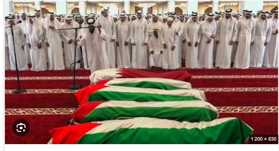 A Doha, prière mortuaire pour les six victimes de l'attentat perpétré par Israël