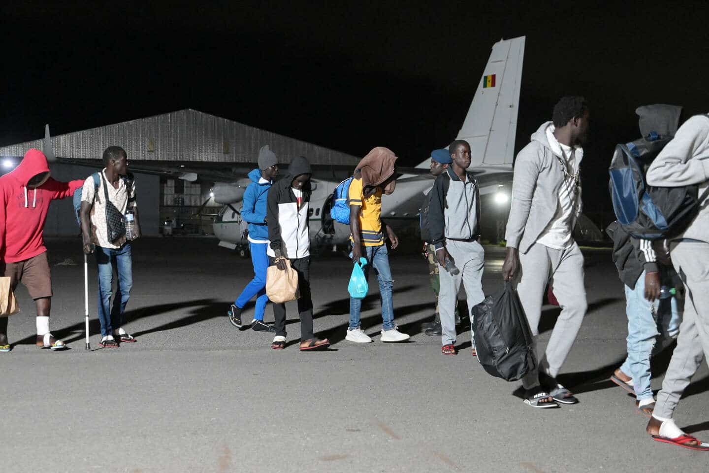 Des migrants de retour au pays (photo d'illustration)