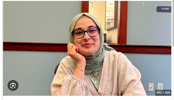 L'étudiante Rumeysa Ozturk, de l’université Tufts dans le Massachusetts