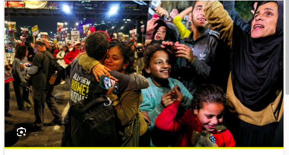 La joie des Gazaouis après deux ans de massacres de leurs parents par Israël