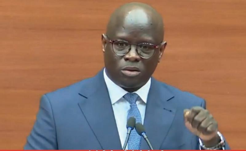 Cheikh Diba, ministre des Finances et du Budget