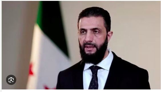 Le président syrien Ahmad al-Chareh