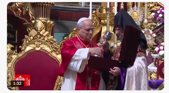 Le pape Léon XVI à Beyrouth, Liban