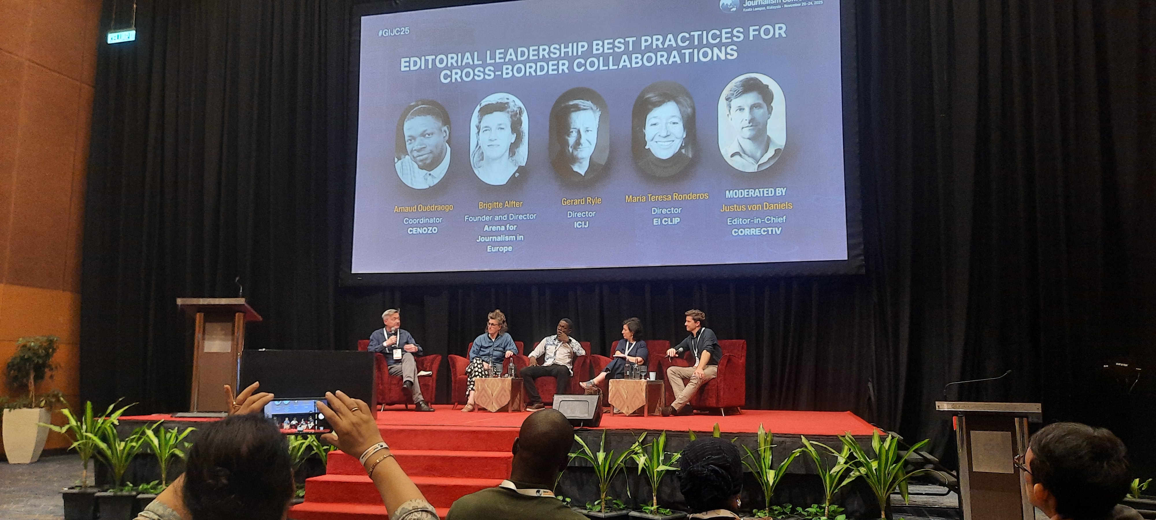 GIJC-25 Kuala Lumpur --- Conférence mondiale sur le journalisme d’investigation : la collaboration transfrontalière au cœur des préoccupations