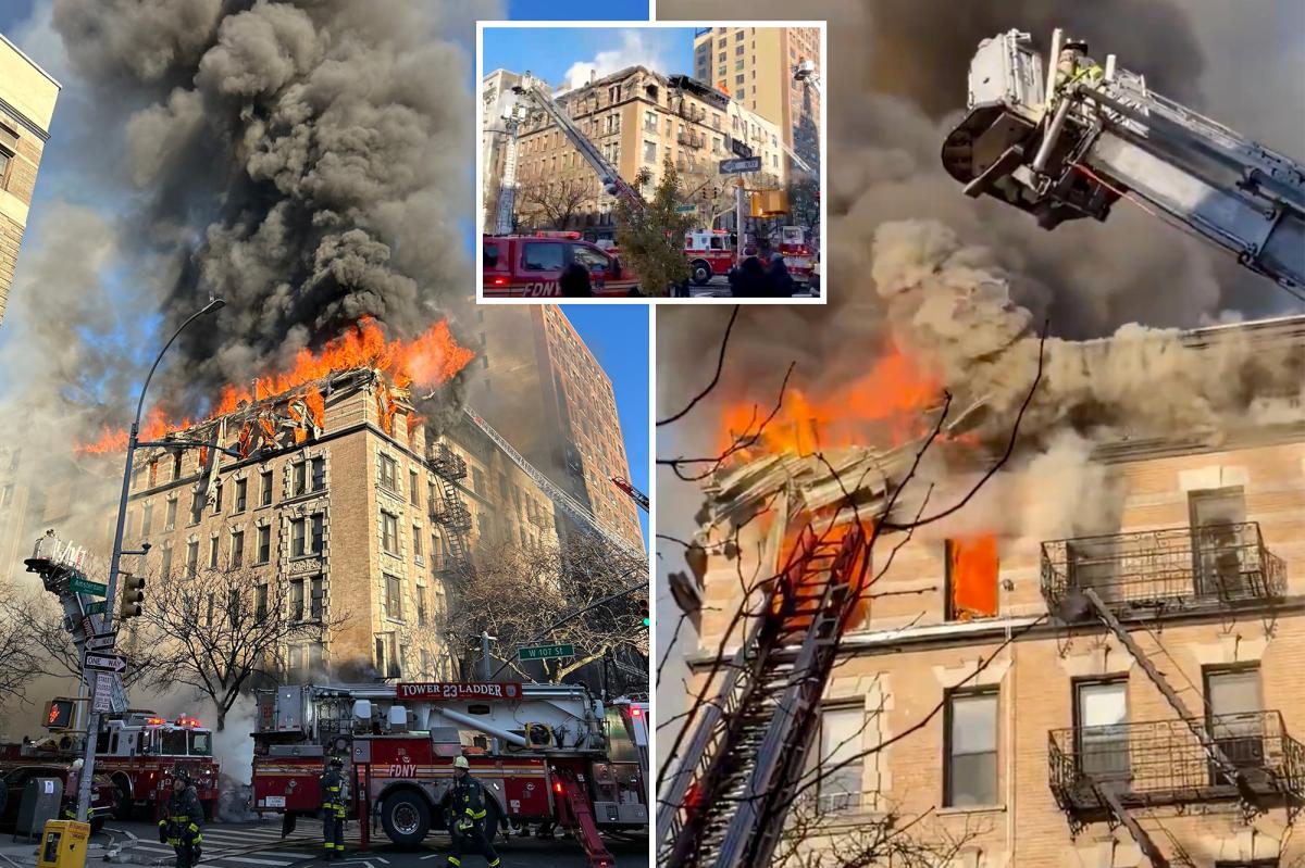 Un incendie ravage un immeuble de Manhattan