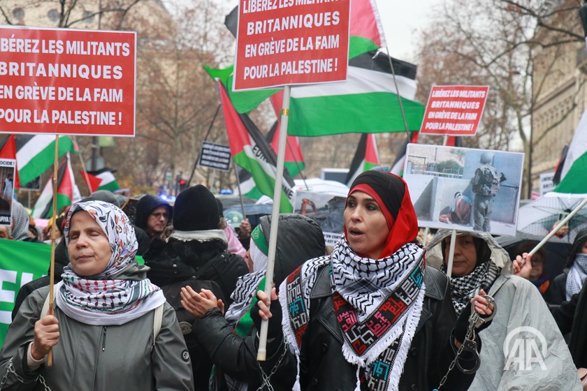 À Paris, plusieurs centaines de manifestants pour la Palestine et contre l’inaction internationale