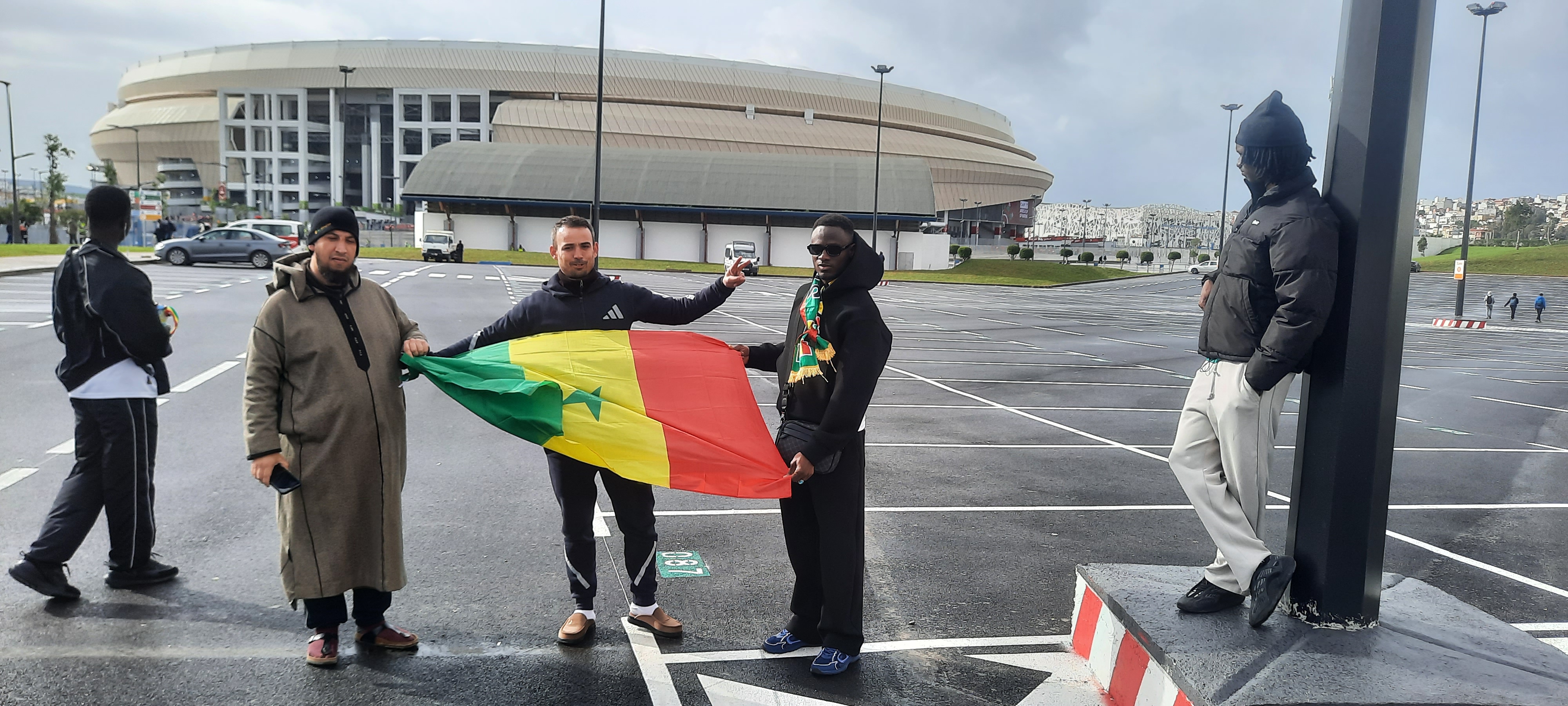 Le stade Ibn Battuta de Tanger, antre des Lions du Sénégal pour les matches de groupe. Un hommage royal à un grand explorateur africain venu du Maroc (photo : IMPACT.SN)