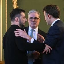 Zelensky, Karmer et Macron