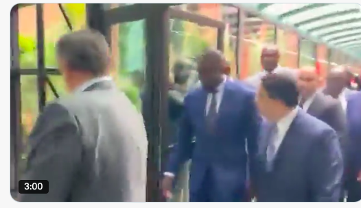 Le mausolée de Mohamed V, grand-père du roi Mohamed VI