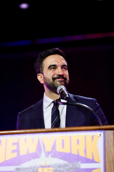 Zohran Mamdani, maire de New York