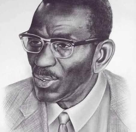 Le professeur Cheikh Anta Diop