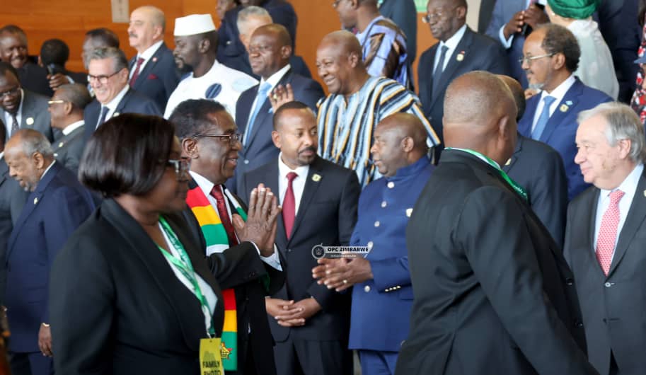 Le parterre de chefs d'Etat et de Gouvernement à Addis Ababa le 14 février 2026