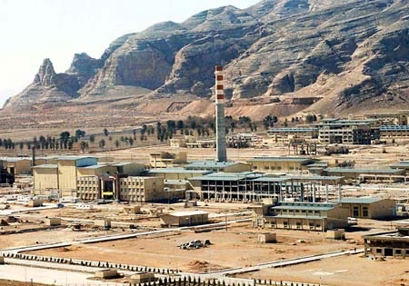 Une vue de Natanz (Iran)