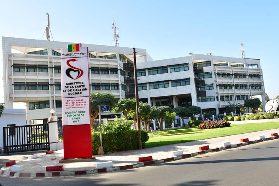 Le siège du ministère de la Santé à Fann-Résidence (Dakar)