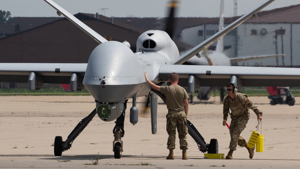 Un drone MQ-9 Reaper américain