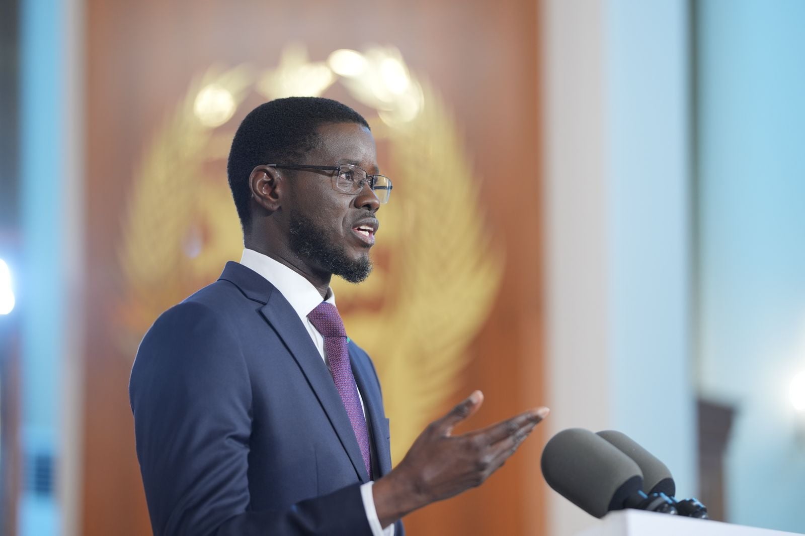 Le président Diomaye Faye (discours du 3 avril 2026, Photo Vie-publique.sn)
