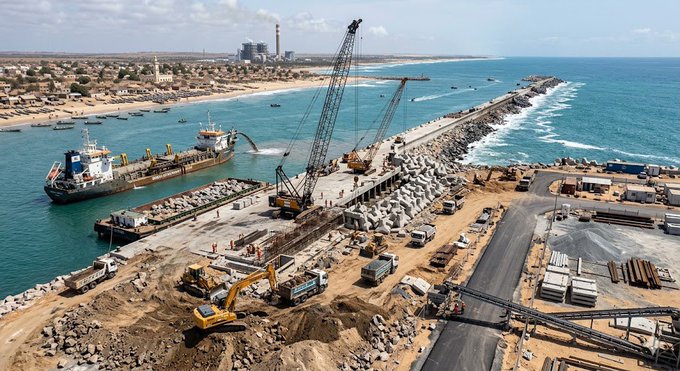 Le port minéralier et vraquier de Bargny-Sendou (Sénégal)
