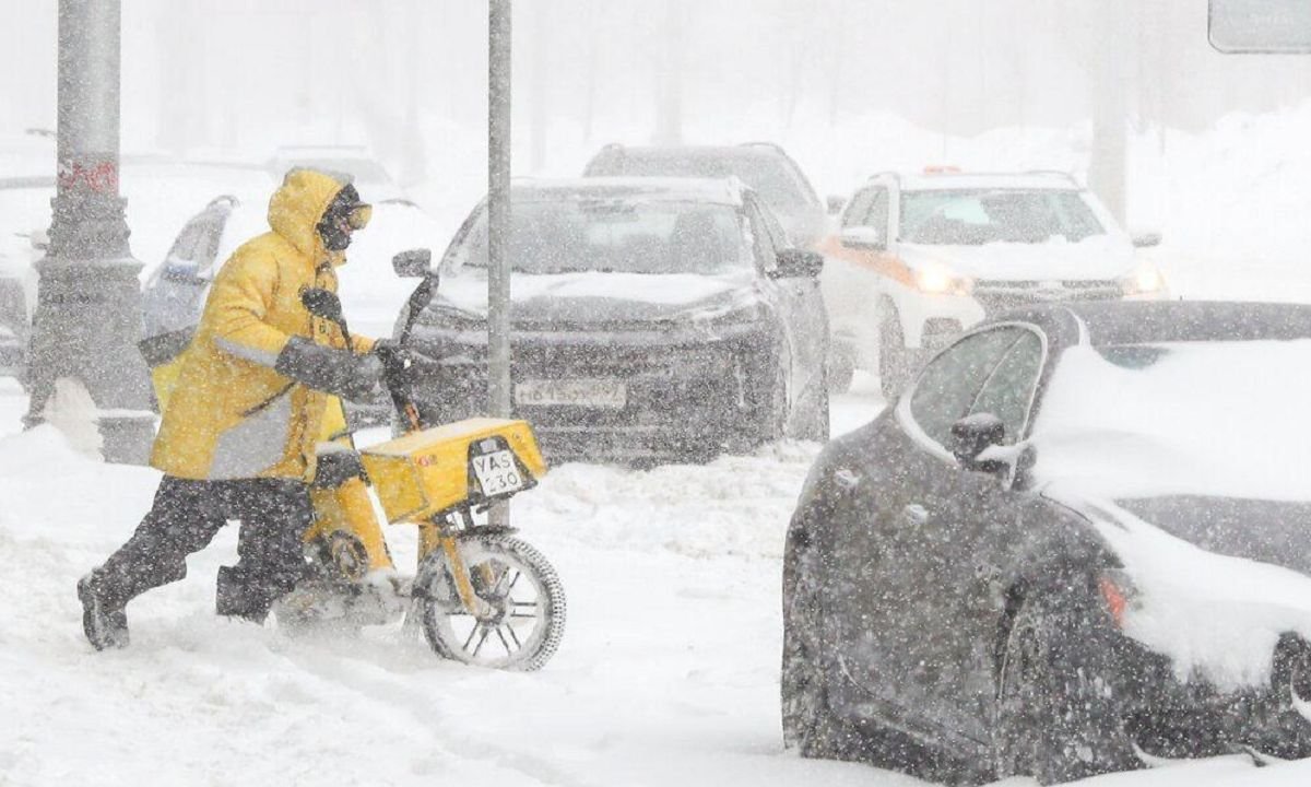 Moscou sous la neige.