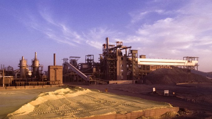 Une des installations d'uranium que gérait la société française Orano au Niger