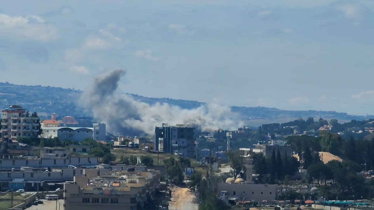 Des bombardements de l'aviation sioniste sur le sud Liban le 28 mai 2026