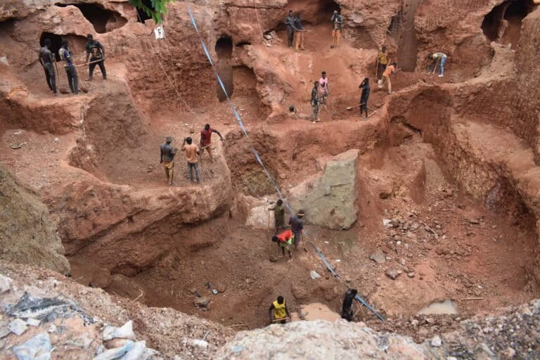 Orpaillage clandestin au Mali (photo d'illustration)