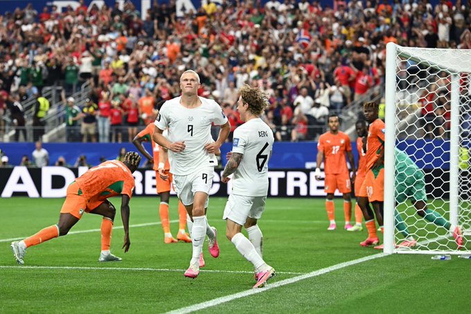 Coupe du monde 2026 (16es de finale) : La Norvège domine la Côte d'Ivoire et défiera le Brésil en 8es
