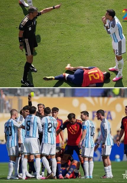 La violence systémique des joueurs argentins lors de la finale de la Coupe du monde face à l'Espagne a ému la planète entière.