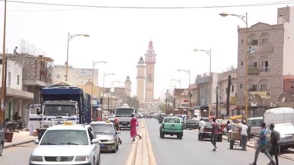 Une vue de Touba