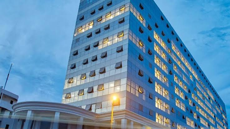 Le Building Mamadou Dia à Dakar, siege du Gouvernement sénégalais