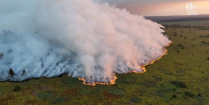 Le feu qui inquiète la Belgique