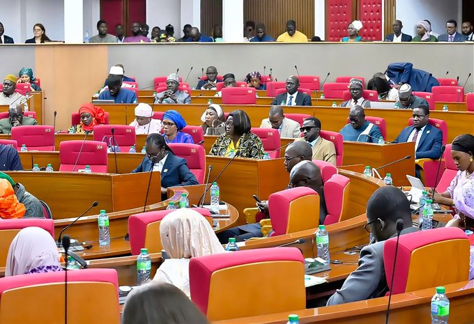 Une séance de l'Assemblée nationale du Sénégal