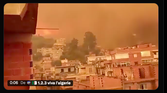 Algérie - Deuil national de trois jours après le lourd bilan des incendies