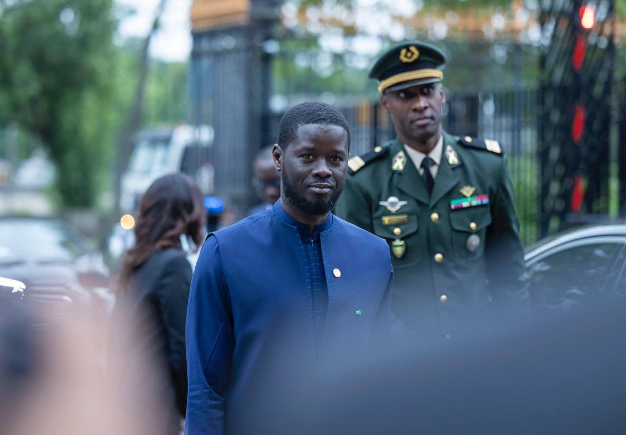 Le Président Bassirou Diomaye Faye