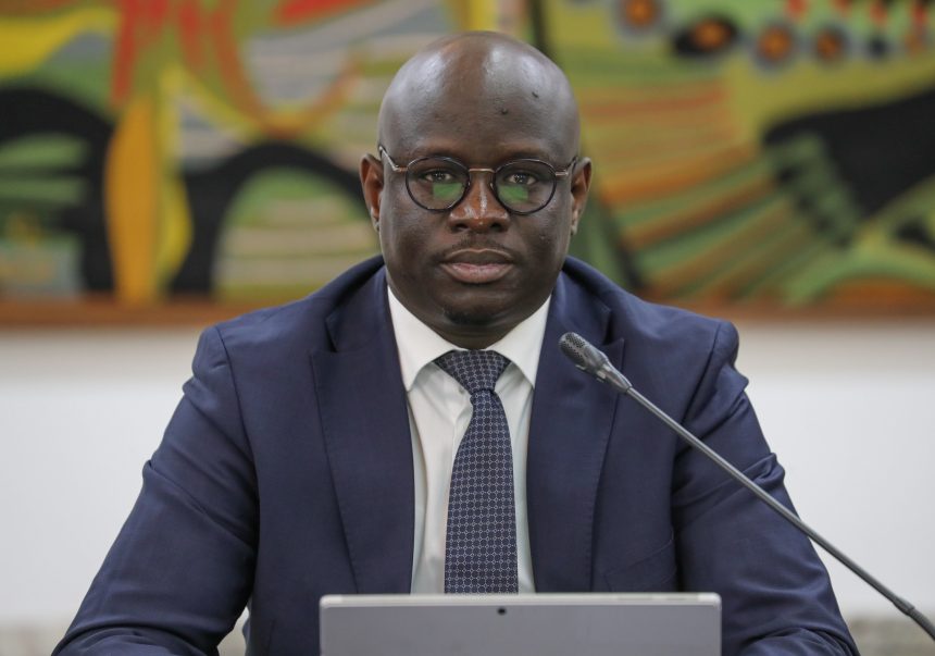 Cheikh Diba, ministre de l'Economie, des Finances et du Plan (MEFP)