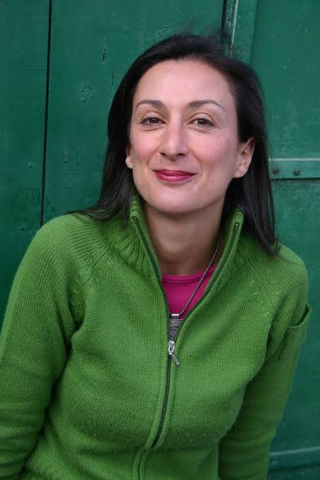 La journaliste d'investigation maltaise Daphne Caruana Galizia, assassinée dans l'attentat à la voiture piégée en 2017