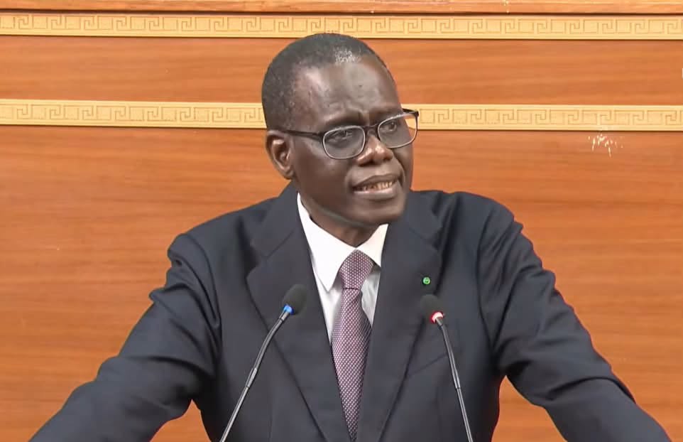 Le Premier ministre Ahmadou Alhaminou Mohamed LO le 8 septembre 2026 devant l'Assemblée nationale pour sa DPG