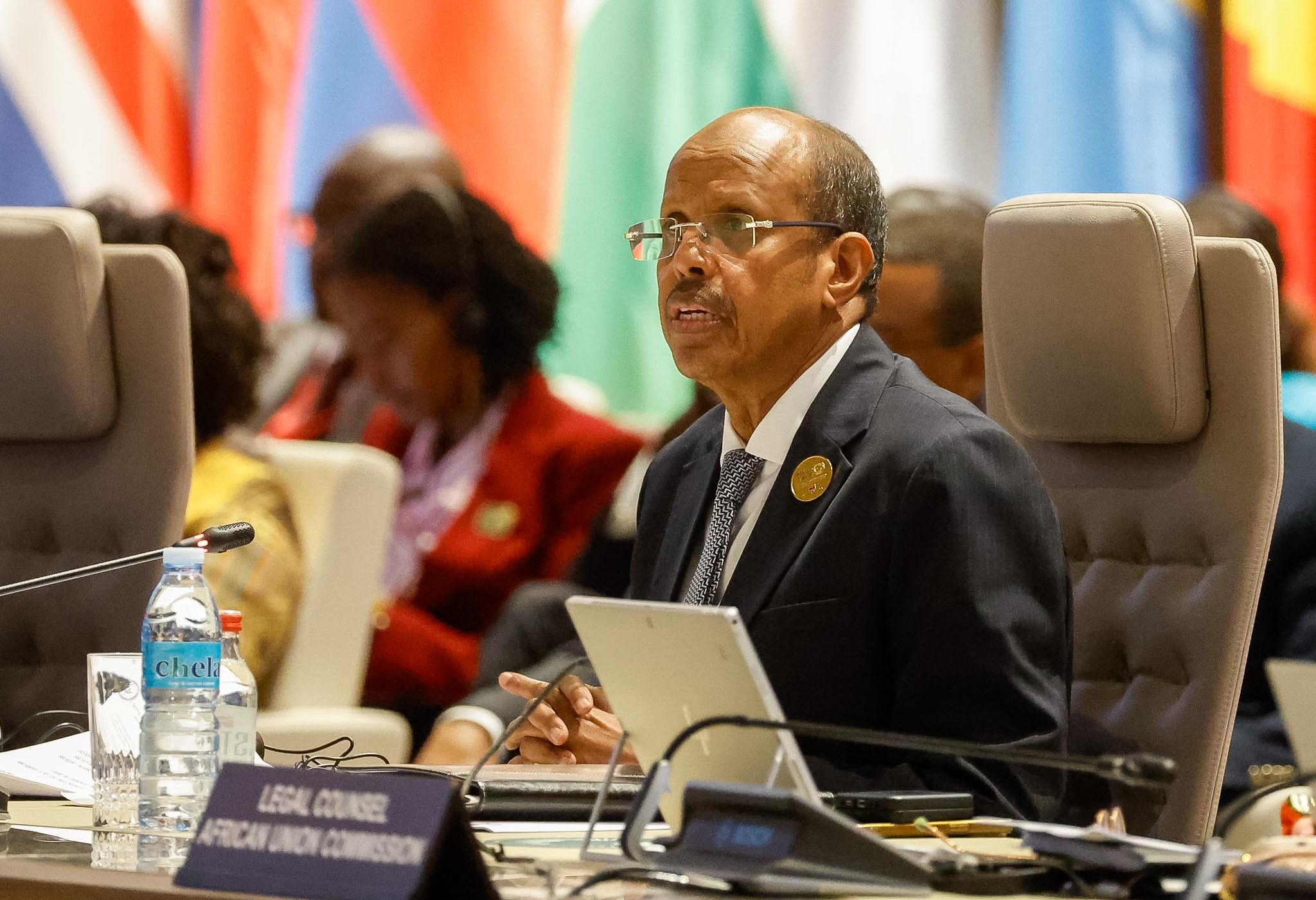 Mahmoud Ali Youssouf, le président de la Commission de l'Union africaine (UA)