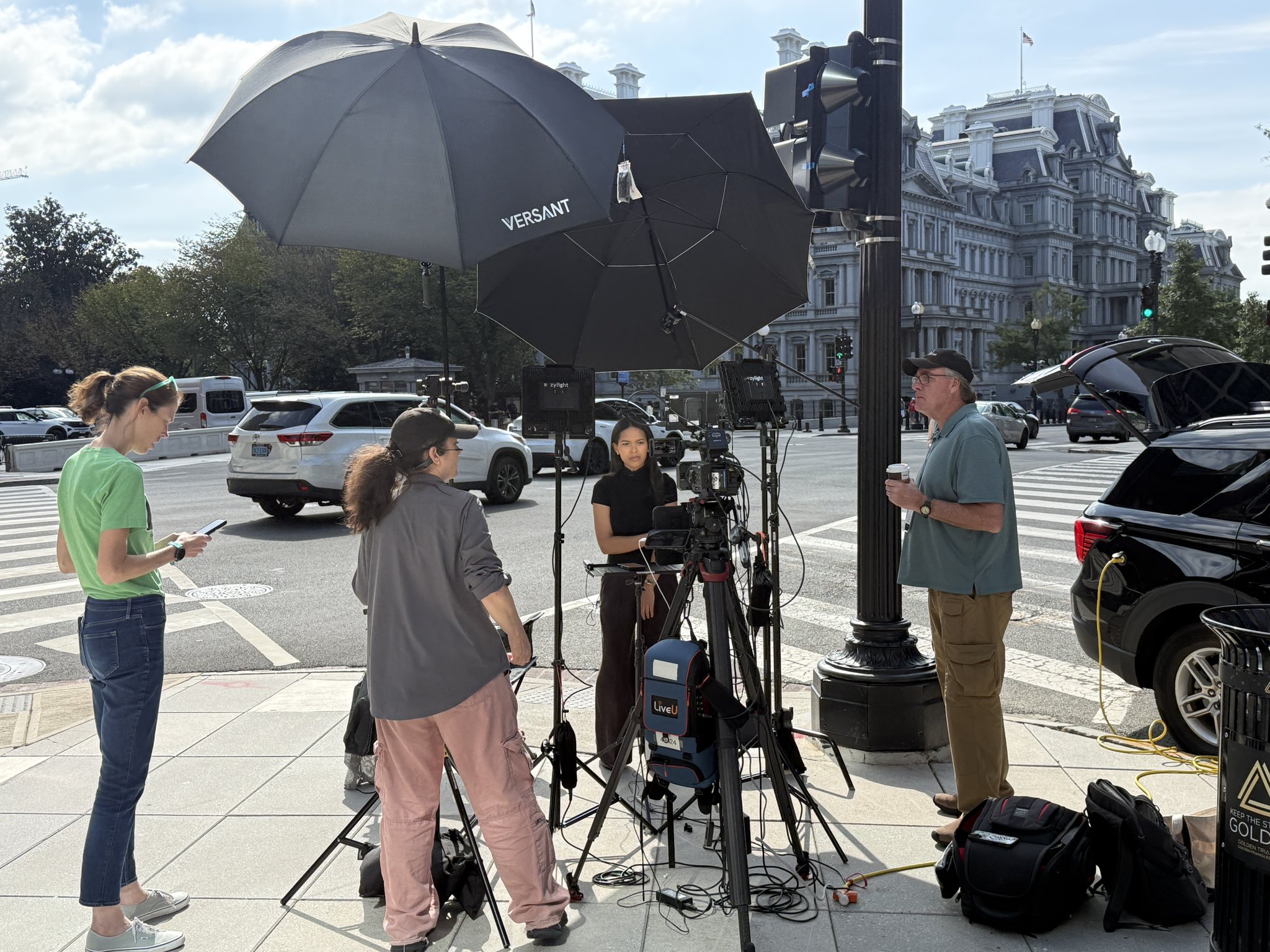 Des journalistes de CNN et MSNOW interdits d'accès à la Maison Blanche par Donald Trump, le 19 septembre 2026