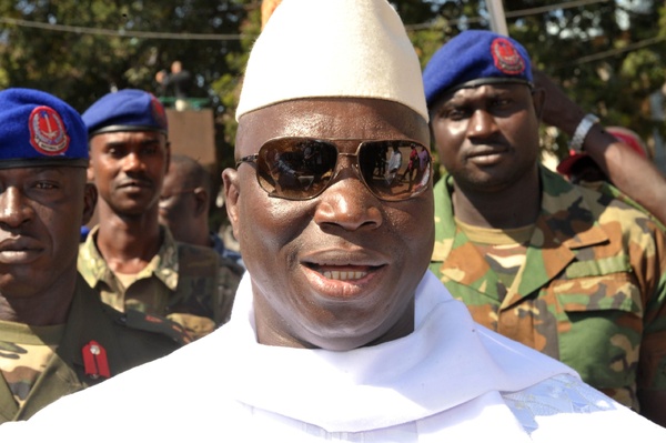 L'ancien président de la Gambie, Yahya Jammeh