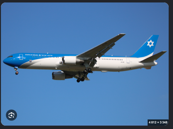 "Les ailes de Sion", l'avion du premier ministre d'Israël (capture d'écran)