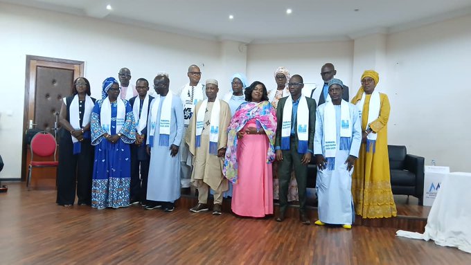 Les membres du Tribunal des pairs du Cored, le 14 octobre 2026 à la Maison de la Presse Babacar Touré de Dakar