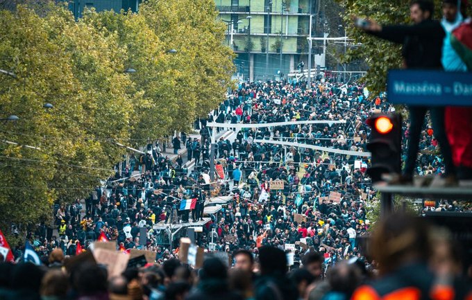 La manifestation parisienne du 24 octobre 2026